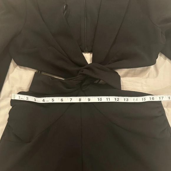 PatBO Cutout Blazer Mini Dress in Black - Picture 13 of 16